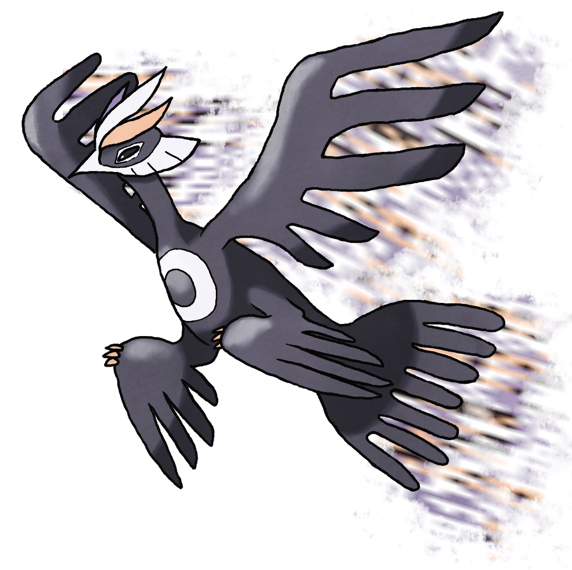 Fantastic Fakemon &#8212; A 4th legendary bird based on Missingno. Pretty...