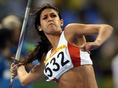 todayslineup:  Do You Know Who Leryn Franco is? I didn’t either until someone sent me a pic and told me to google her, which I did. She’s quite the looker, but as I watched the Olympics and the Track & Field competitions I don’t remember seeing