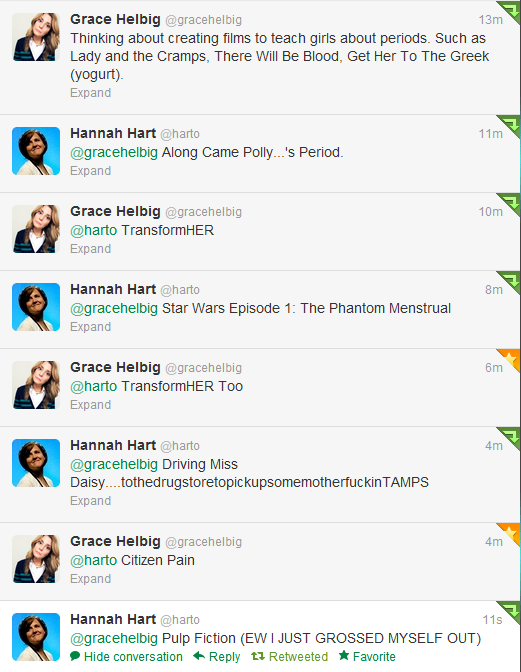 justindonuts:  mydrunkkitchen:  We don’t have hobbies. dennise-b:  Grace Helbig