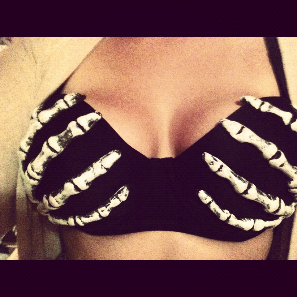spooky ghost story: you&rsquo;re wearing this bra, when suddenly&hellip;