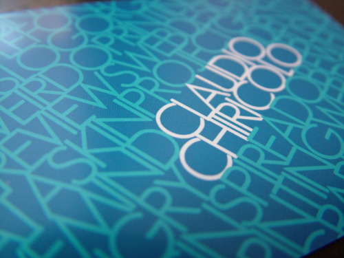 manonlomettoindubbio: Claudio Chiricolo is a young talented, creative, hungry web and graphic design