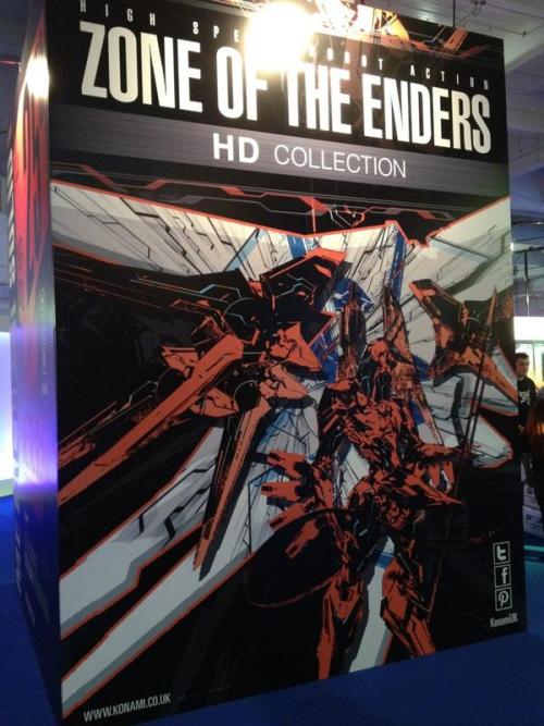 konami:Konami booth with METAL GEAR RISING and Zone of the Enders booth at 2012 Eurogamer Expo 