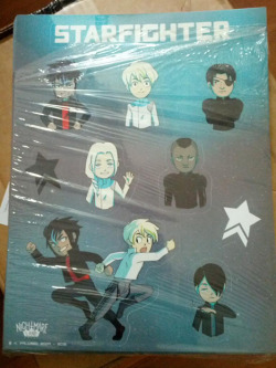Vinyl sticker sheets just arrived! They will be on the site shop with necklaces after Yaoi-con (Oct 12-14th)!