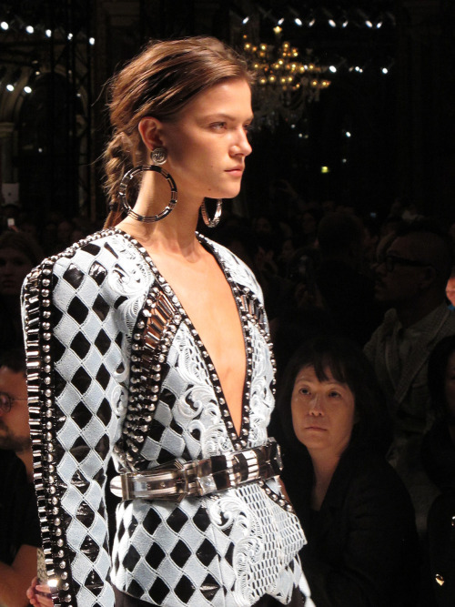 Balmains elaborately hand-worked pieces, we dread to think the price label on those, but if you have
