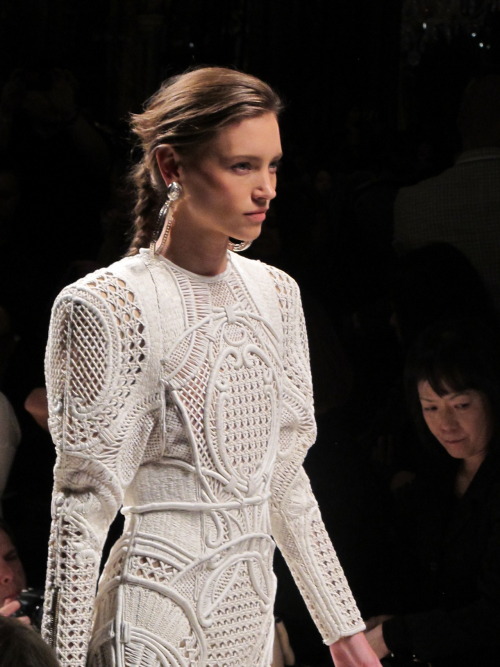 Balmains elaborately hand-worked pieces, we dread to think the price label on those, but if you have