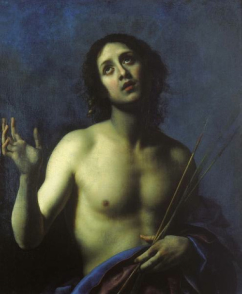 necspenecmetu:  Carlo Dolci, Saint Sebastian, 17th century 
