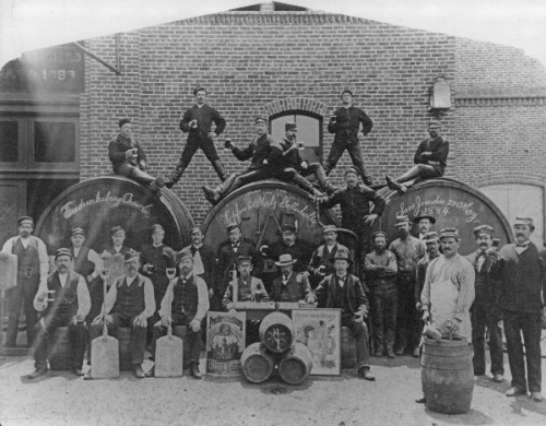 sanjoseephemera:Fredericksburg Brewery was established in 1867 on the corner of the Alameda and Cinn