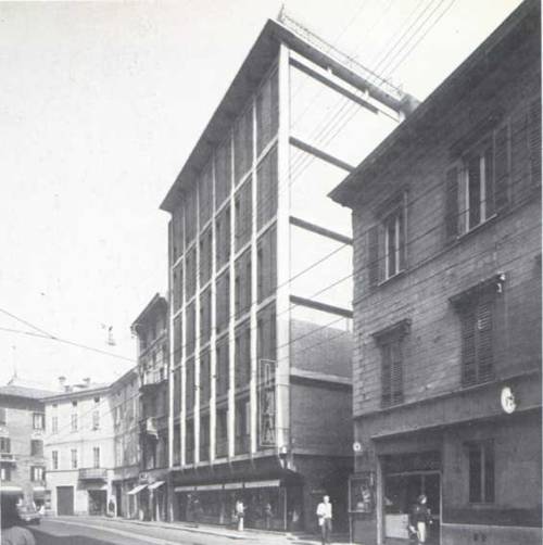 chronosophy: Franco Albini, INA Office Building, Parma, 1950