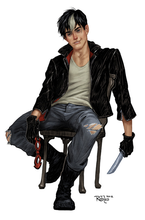 monkeyscandance: blacksirensolo: A private commission of the oh-so-loved Jason Todd.  The amoun