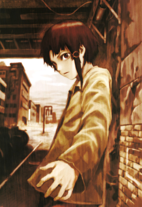 serialexperimentslain:Lain (Serial Experiments Lain)Abe Yoshitoshi