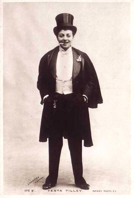 teratomarty:  queervisualculture:  Vesta Tilley, Victorian drag king  Ms Jess is