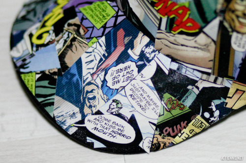 DIY Comic Book Baseball Cap Tutorial from aetienne here. I&rsquo;ve seen lots of comic book inspired