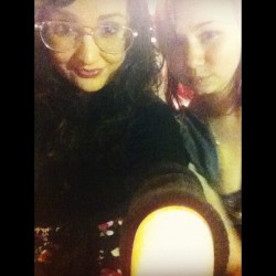 Rockabilly Life 💋👓🎀💄 @lauren_ash1019 #bestfriends #prettygirlswag #curlyhair  (Taken with Instagram)