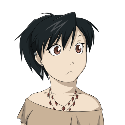 fullmetalalchemist-resolution:Random Maya (Royai fanchild) :3Posting because why nottrying to figure