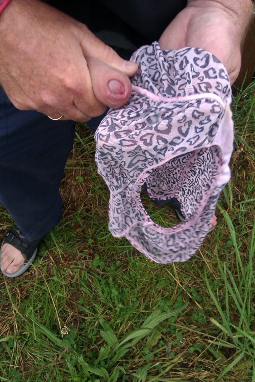 faggot53 submitted: This gentleman loved the smell of my wife’s panties so much …
