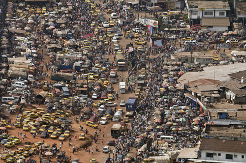 travelingcolors:Aerial view of Monrovia | Liberia (by United Nations Photo)