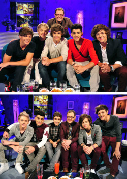bigboootyloueh:  One Direction + Chatty Man