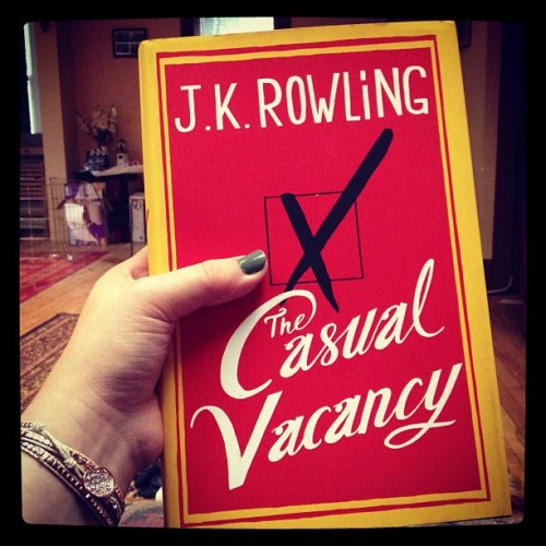 Oh yeaaa #thecasualvacancy (Taken with Instagram)