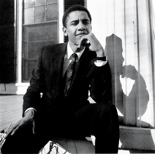 team-joebama:28 year old Barack Obama, in his first Vanity Fair appearance after becoming president 