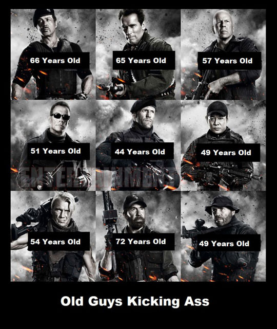 thelittleblacksubmarines:  Old guys kicking ass 