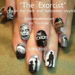 robinmosesnailart:  #igdaily #follow #igaddict #halloweennails @makerstudios @ThePlatformYT #instamood #instagood #instalove #igers #webstagram #instagramhub #instagirls #iggirls #picoftheday #statigram #theexorcist #exorcist #horrorfilms #horror #instagr