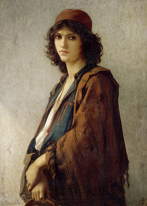 Young Bohemian Serb by Charles Landelle, 1872