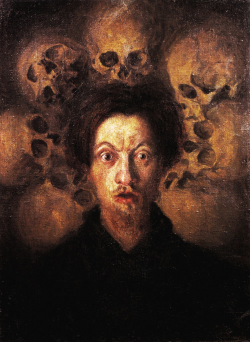monsieurleprince:  Luigi Russolo (1885 - 1947) - Self portrait, 1909 