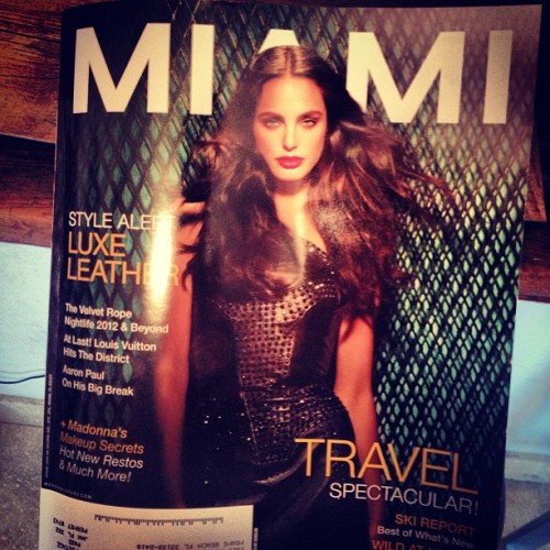 Get your Oct issue of #MiamiMagazine and check out my feature “Wish You Were Here” 