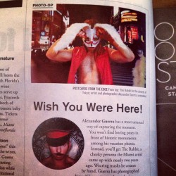 Get your Oct issue of #MiamiMagazine and check out my feature &ldquo;Wish You Were Here&rdquo; 