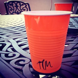 First beer of the weekend. Loving the San Diego weather. (Taken with Instagram)