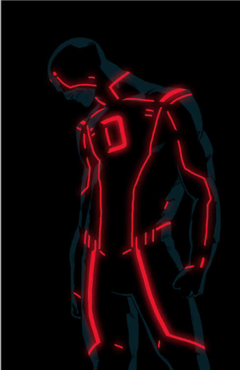 d00mjow:  MARVEL: TRON EDITION!! 