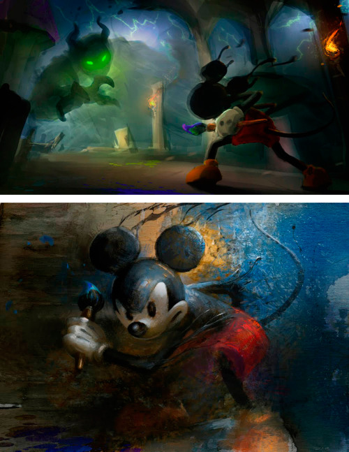 theartofanimation:AJ Trahan - Epic Mickey
