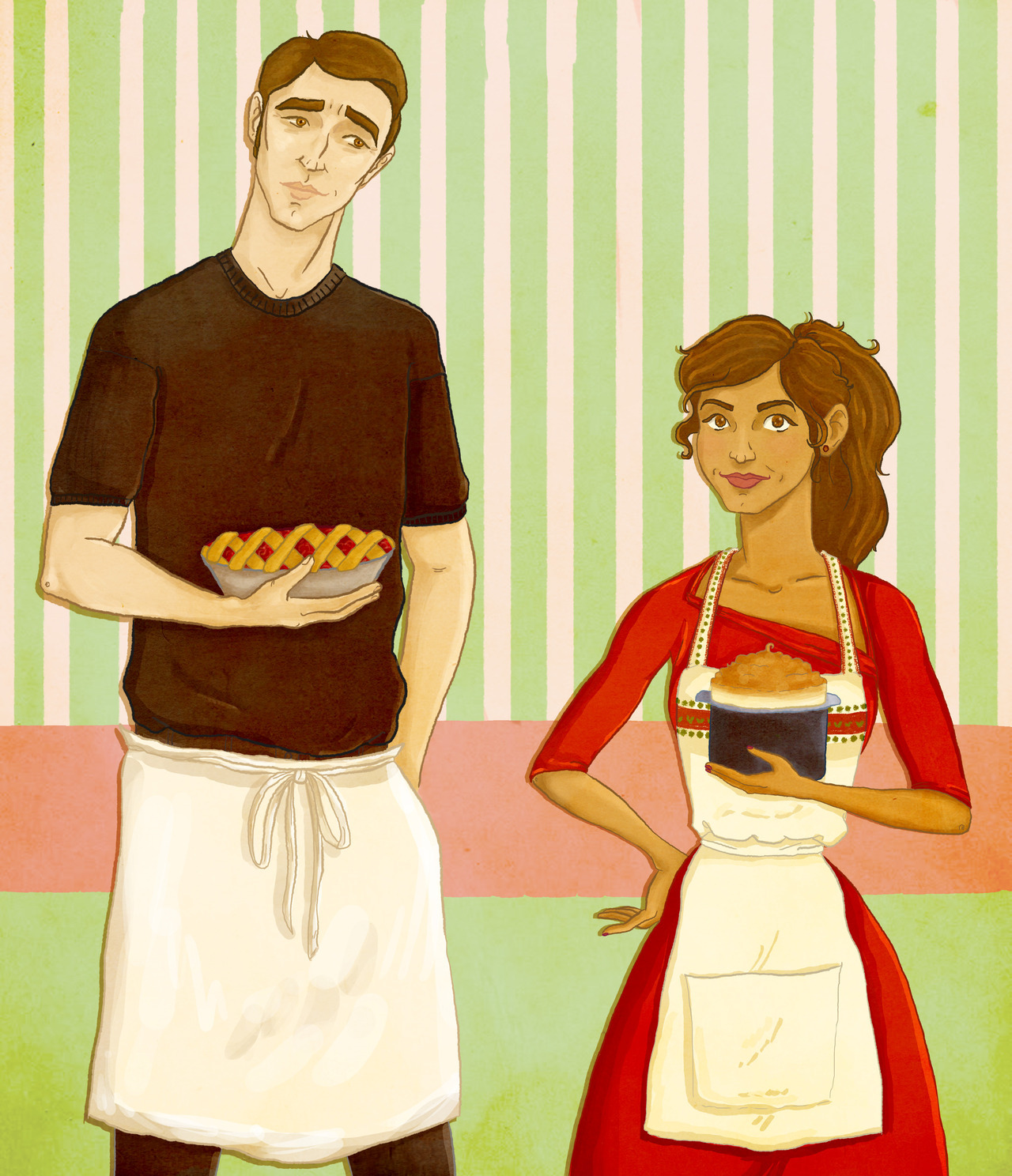 katinca:  Am I the only one who wants this crossover? Soufflé girl and the Piemaker!