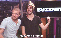 getyourpeenon:  Q&A about Don’t Panic (x) 