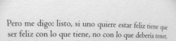 Sentirse libre para poder sentir.