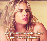 iwasteenwolfes:  Hanna Marin + food 