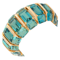 omgthatdress:  Tourmaline Bangle 1950s-1960s