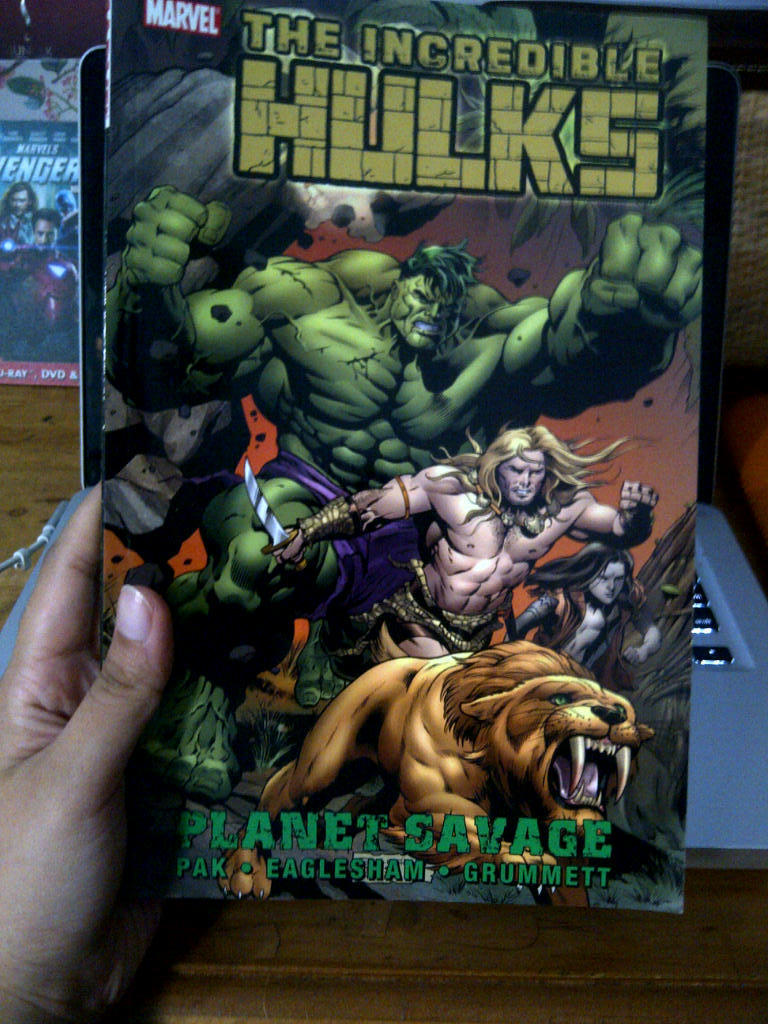 Something for all of you Bruce Banner fangirls out there to check out!
If you have been following the angry scientist’s story in the movie-verse, and are looking forward to see him in different light, The Incredible Hulks: Planet Savage by Greg Pak,...