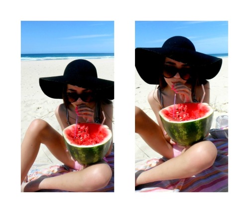sugarplumkid:  ily watermelon