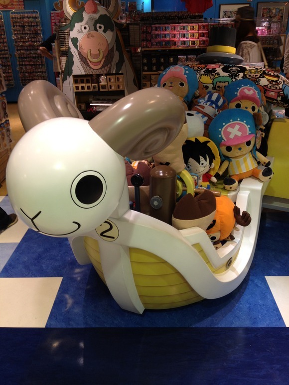 samuraiis:  zorojuurou: Shibuya Parco One Piece Store pictures  You can buy everything