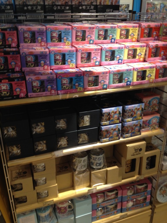 samuraiis:  zorojuurou: Shibuya Parco One Piece Store pictures  You can buy everything