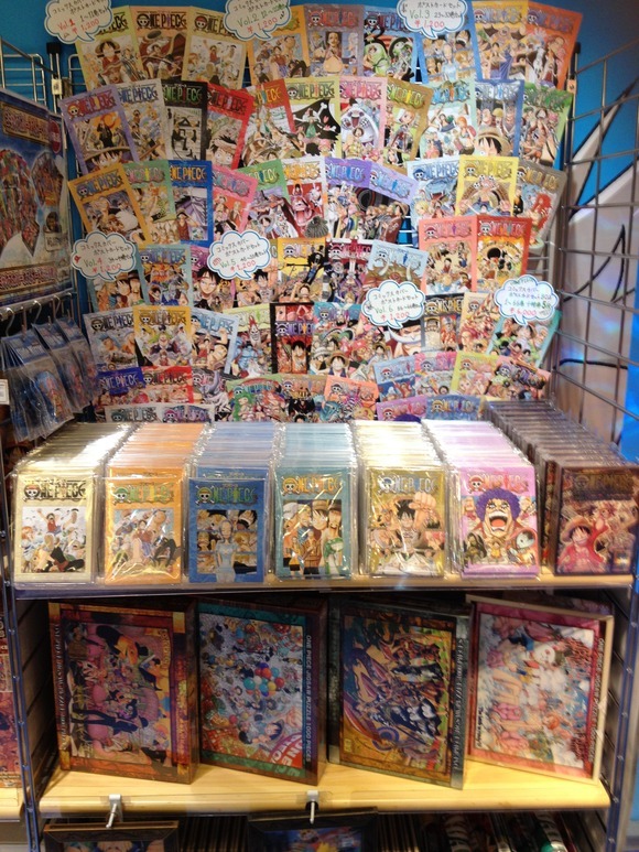 samuraiis:  zorojuurou: Shibuya Parco One Piece Store pictures  You can buy everything