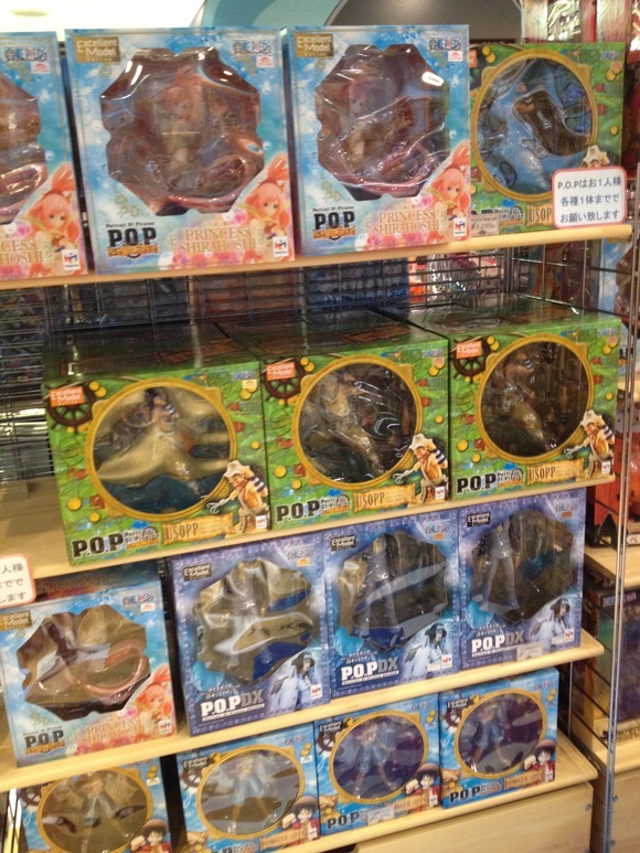 samuraiis:  zorojuurou: Shibuya Parco One Piece Store pictures  You can buy everything