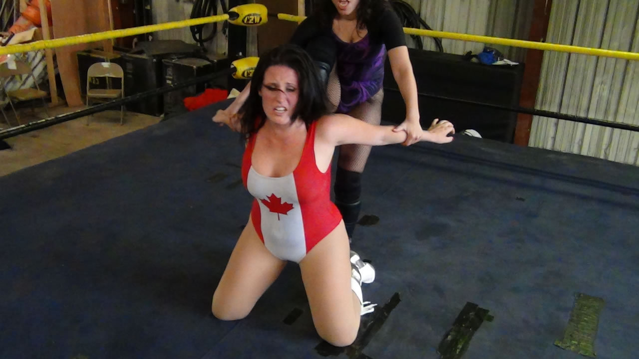 Aida Marie vs Josianne :: nefemalewrestling.com