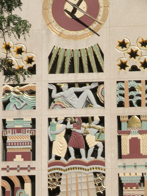The International Building in Rockefeller Center, 630 Fifth Avenue, although this is over the entran