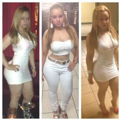 beautifulandthick:  boujhetto:  All white everything…  So cute!