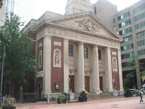 St. Andrew&rsquo;s Church in the Financial District is a Roman Catholic Church located  on 