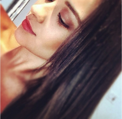 prettygirls-prettylies:  “Bye bye ombré…#aunatural back to all brown :)” 