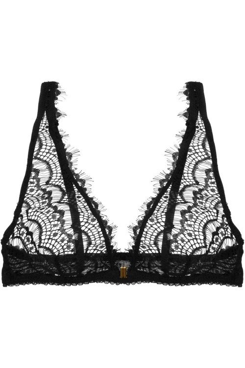 Mimi Holliday Bisou Bisou Berry Lace Triangle Bra - I like xo