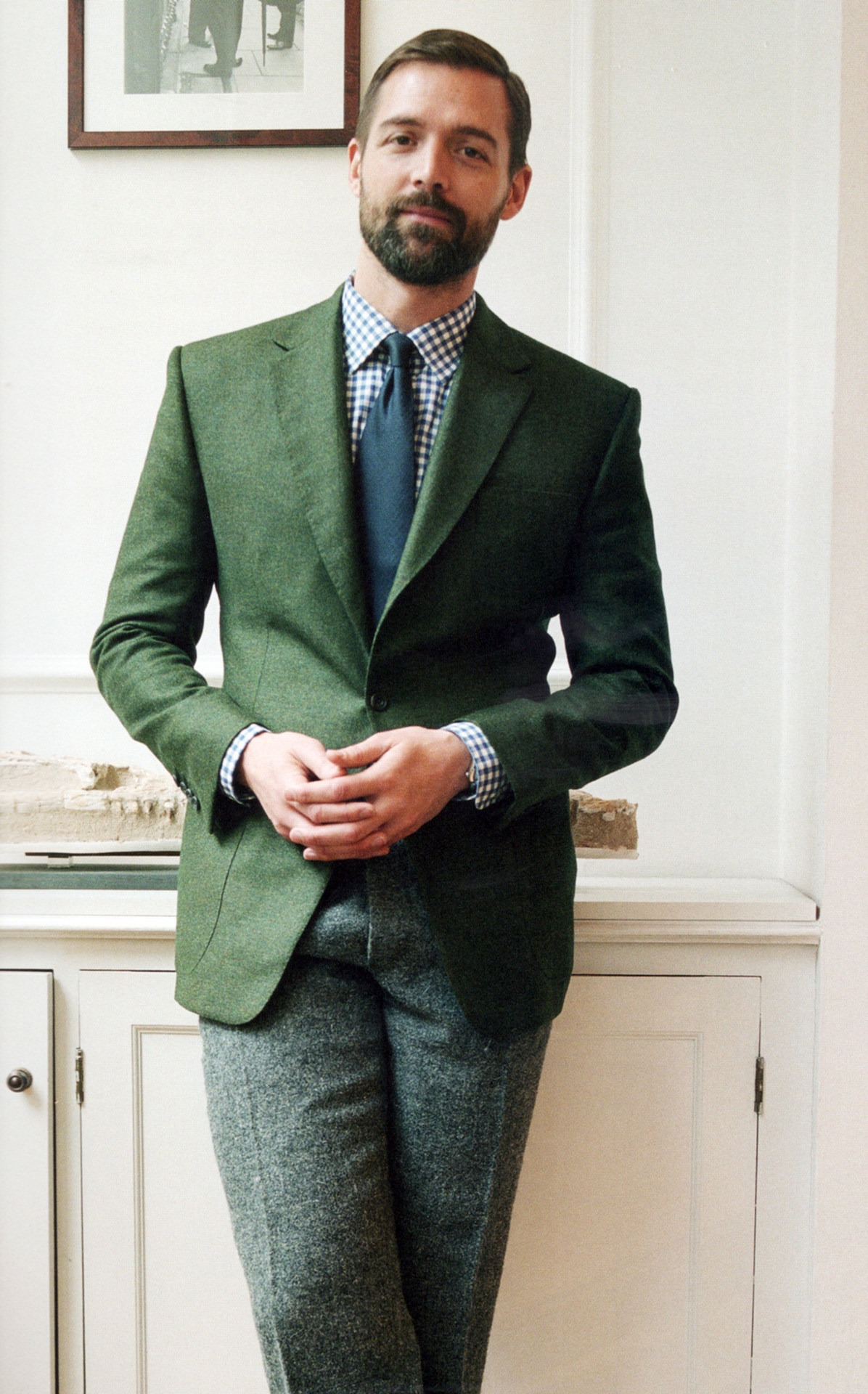 voxsart:
“Tweed Time.
Harris Tweed, Patrick Grant.
”